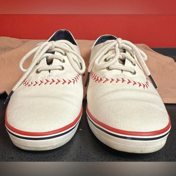 Keds St. Louis Cardinals MLB Pennant Baseball Lace Up Sneakers Women’s Size 9 - Picture 5 of 12